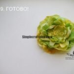 how to make flower from cloth material a1