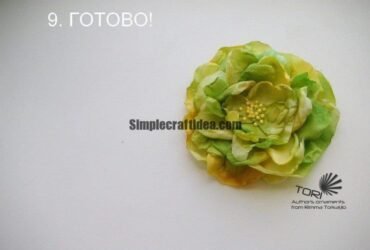 how to make flower from cloth material a1