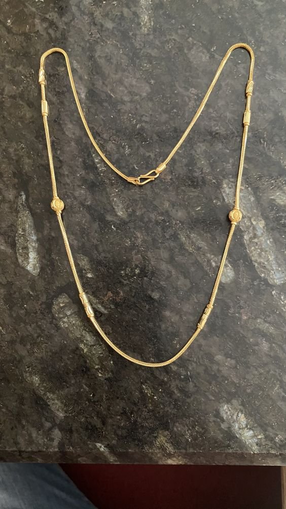 lightweight gold chain 12