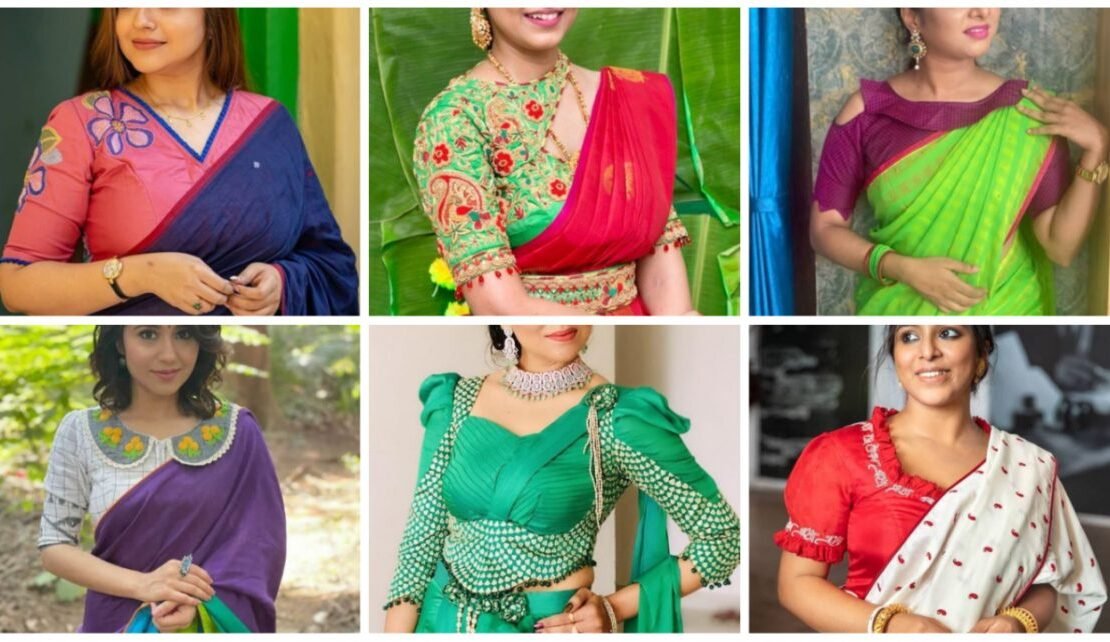 saree blouse designs a1