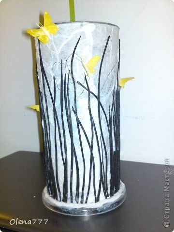 butterflies vase 7