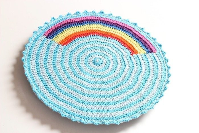 crochet clock 19
