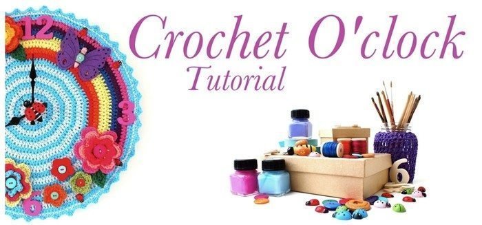 crochet clock 2