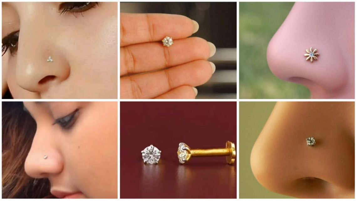 diamond nose pin designs a1 1