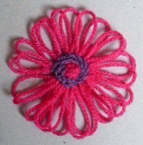 flower making with thread 7