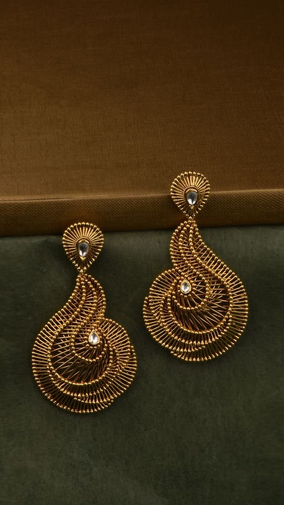 gold earrings 13