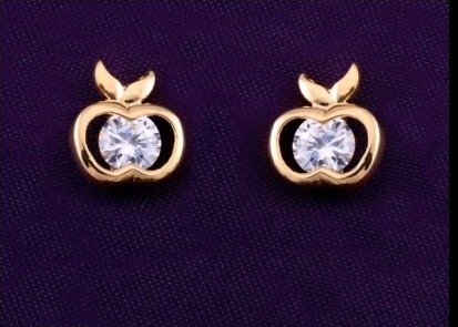 gold earrings for kids 3