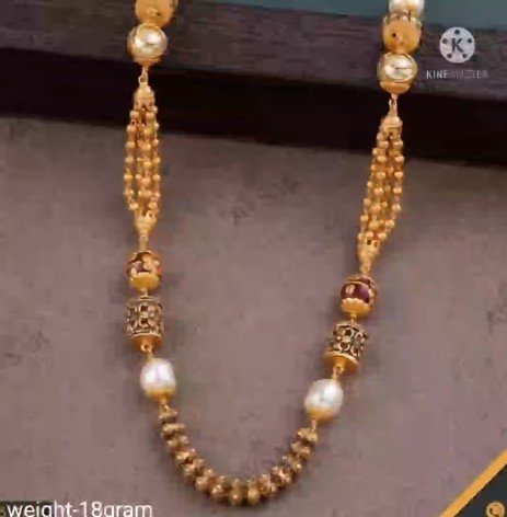 gold necklace 4