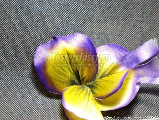 pansy flower making 13