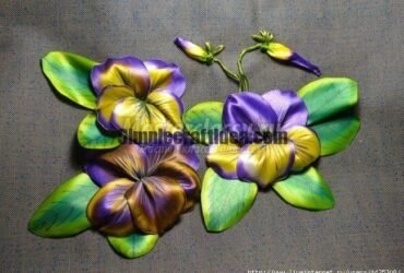 pansy flower making a1