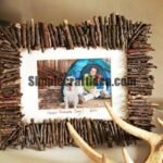 photo frame of twigs a1