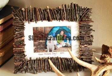 photo frame of twigs a1