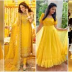 yellow dress designs a1