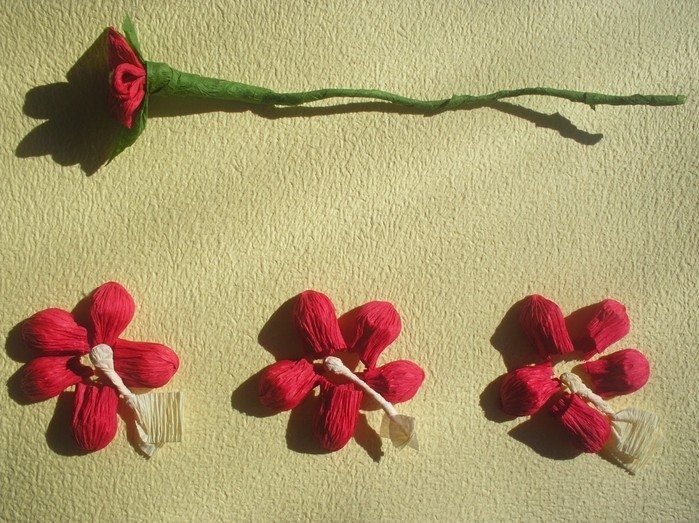 corrugated paper flowers 20