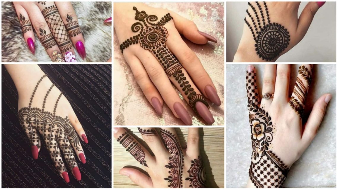 finger mehndi designs a1