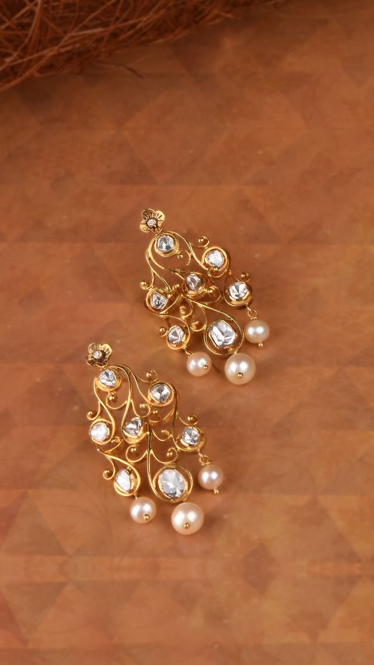 gold earrings 2