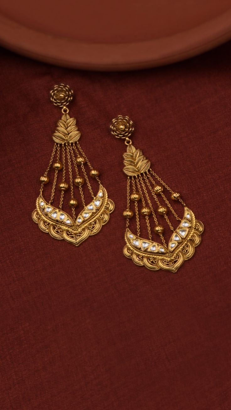 gold earrings 7