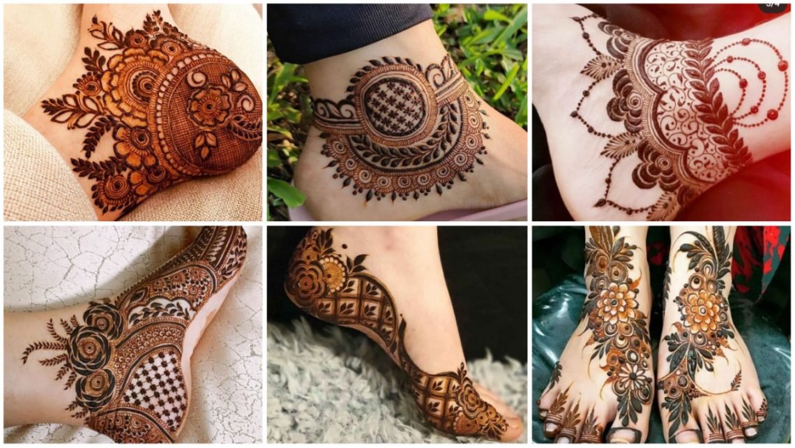 leg mehndi designs a1