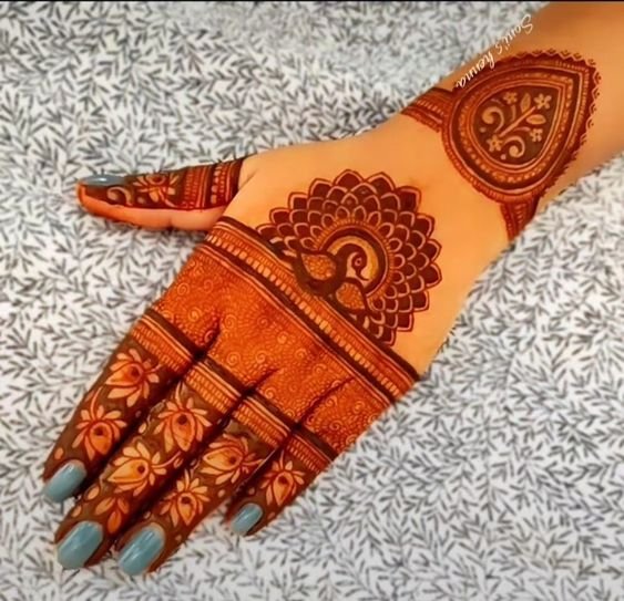 back hand mehndi designs 3