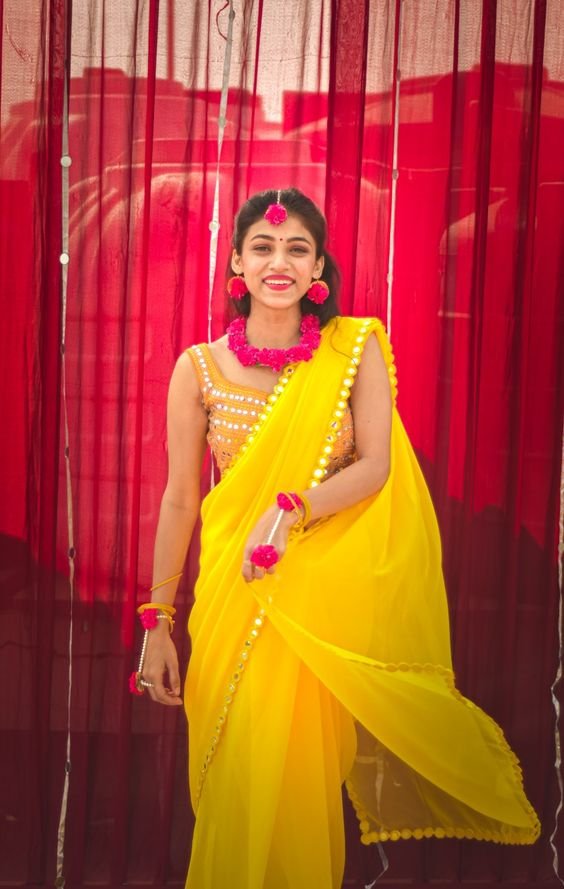 haldi ceremony outfits 2