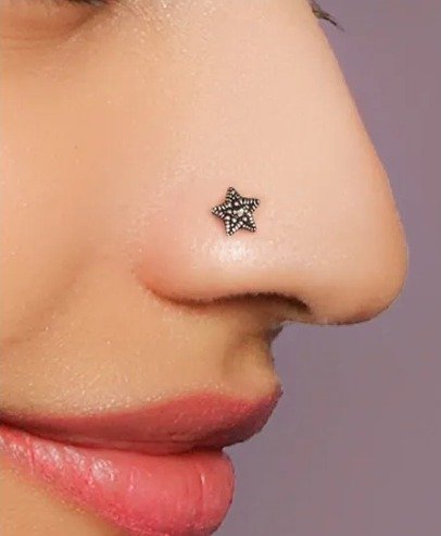 nose pin design 4